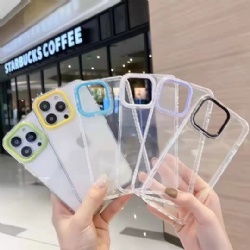 clear smartphone case with Color button