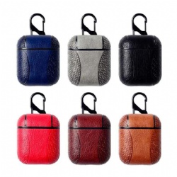 Leather earphone protective cover