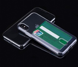 Antibacterial smartphone clear protective case