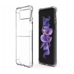 Folding smartphone clear protective case