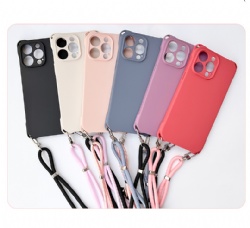 smartphone case with  strip hole